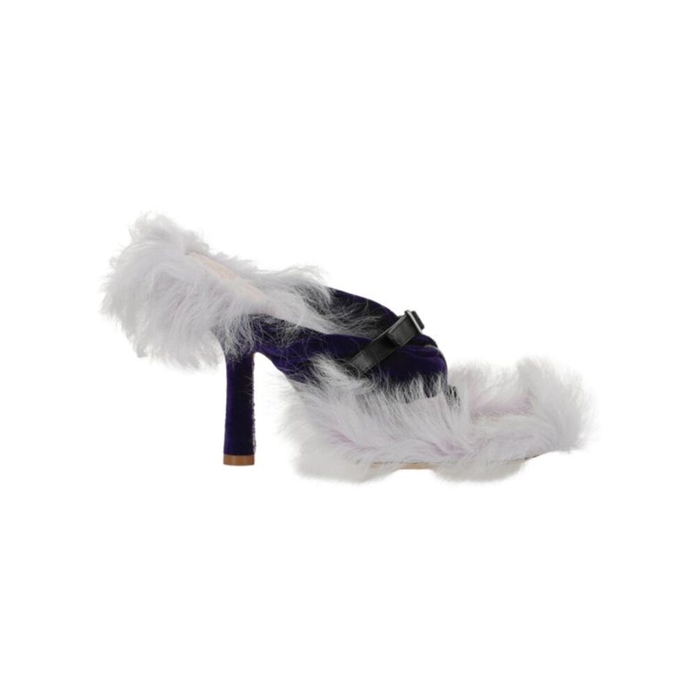 Step Post Heel Sandals